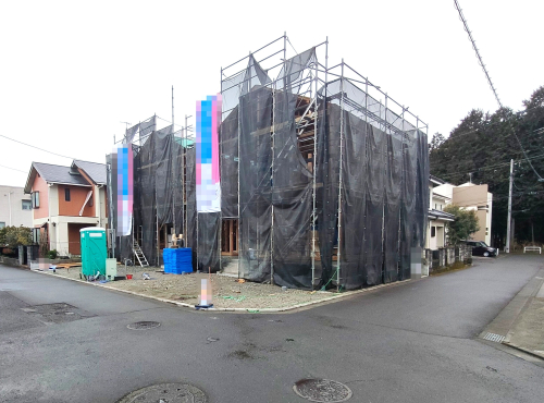 CRADLE GARDEN　新築分譲住宅　秦野市堀西第23　外観写真